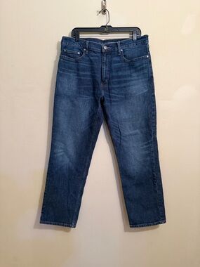 Harley Davidson Mens Jeans 36x30 Medium Wash Straight Leg Biker Denim